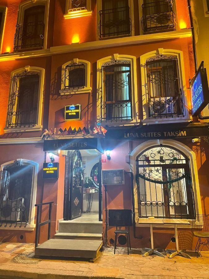 Luna Suites Taksim Istanbulská provincie Exteriér fotografie